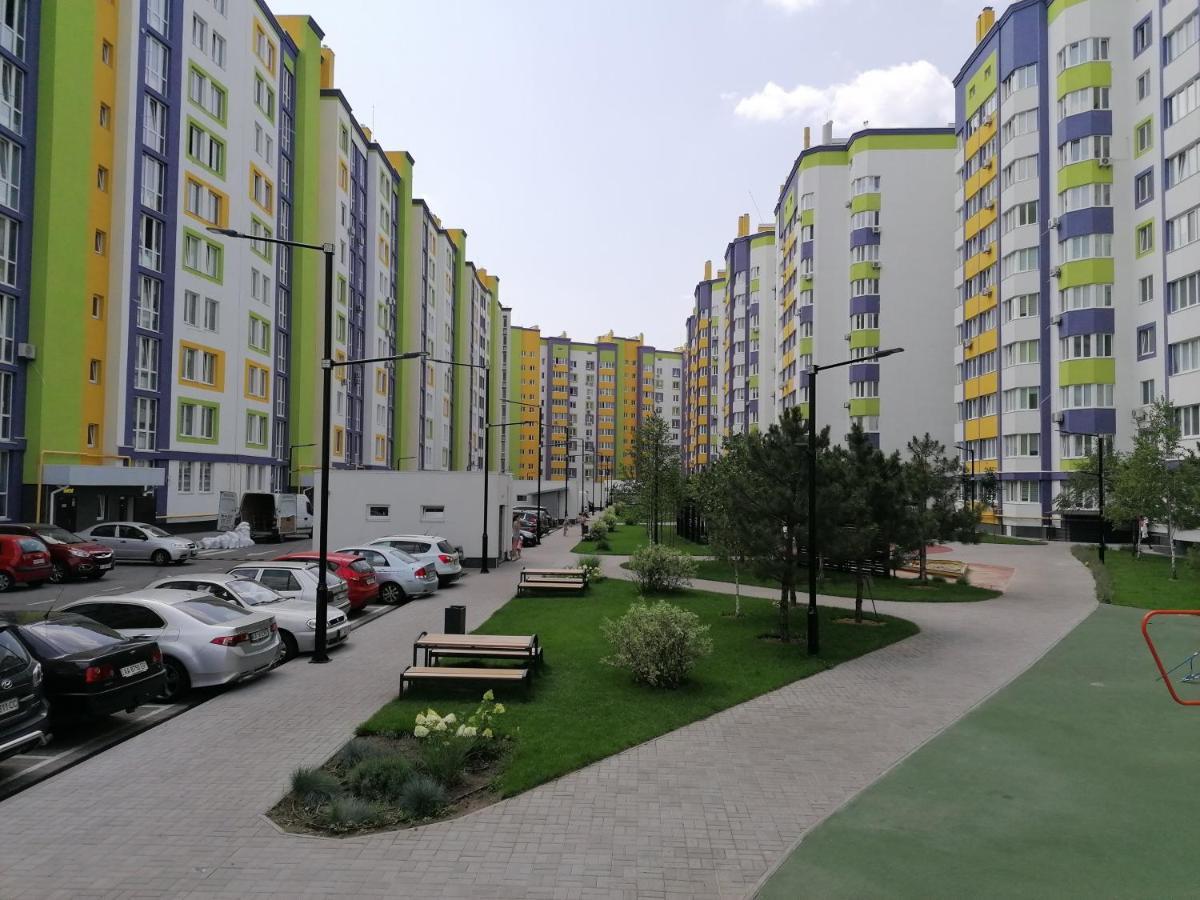 094 Жк Щасливий Нова Та Сучасна Квартира Κίεβο Εξωτερικό φωτογραφία
